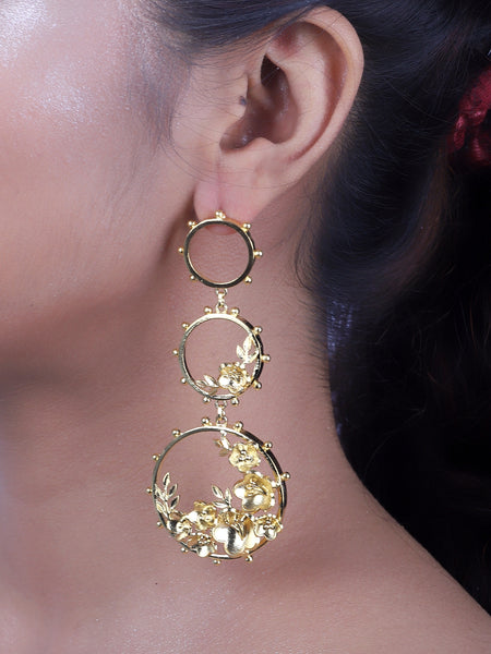 Floral Pahi Earrings