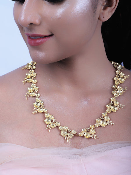 Gold Plated Kalina Necklace